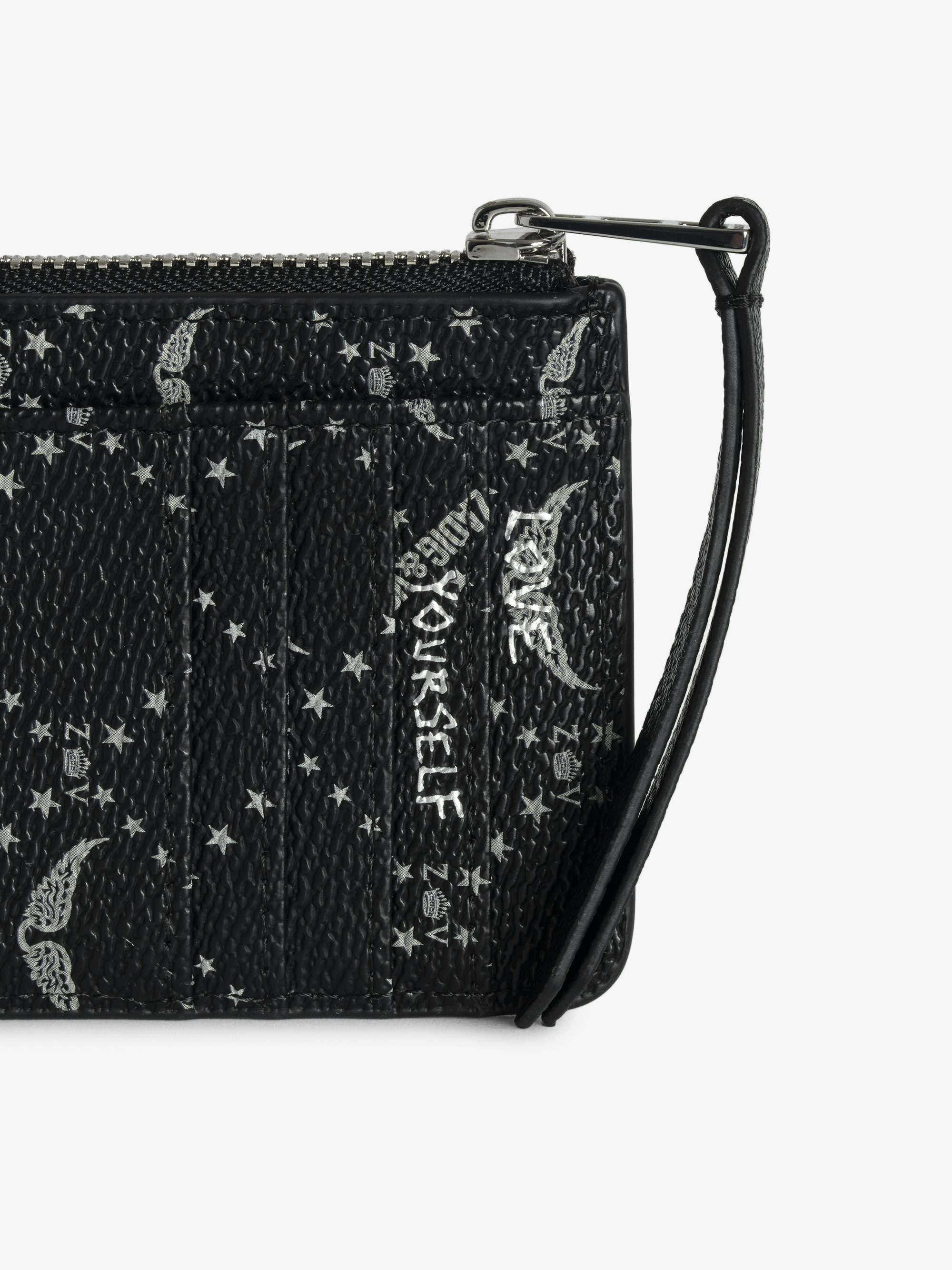 ZV Card Monogram Card Holder - Coated canvas card holder with signature wings.